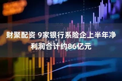 财聚配资 9家银行系险企上半年净利润合计约86亿元