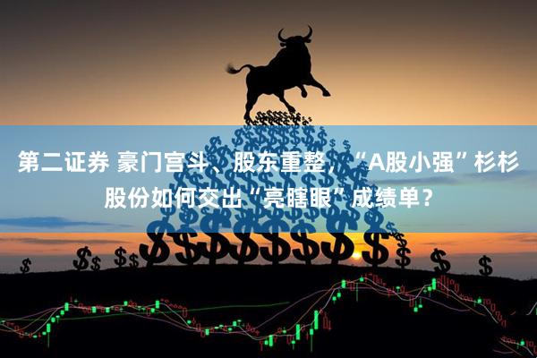 第二证券 豪门宫斗、股东重整，“A股小强”杉杉股份如何交出“亮瞎眼”成绩单？